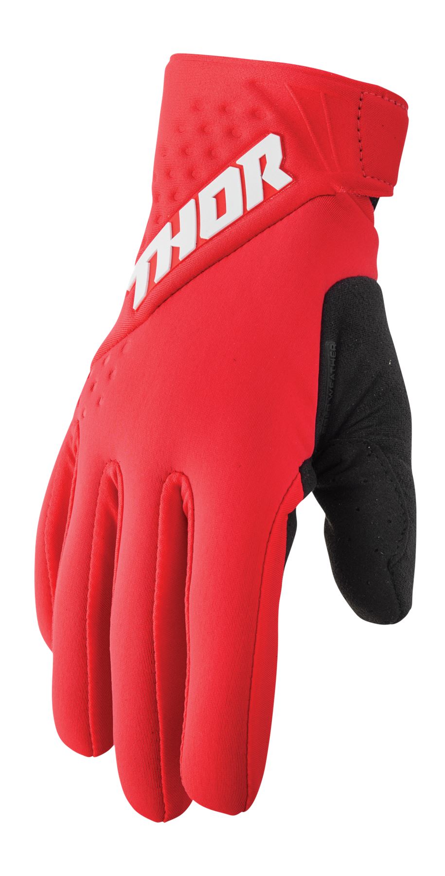 Thor 2024 Motocross Cold Weather Gloves Spectrum Red